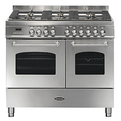 Britannia RC-10TG-FL Fleet Dual Fuel Range Cooker Stainless Steel